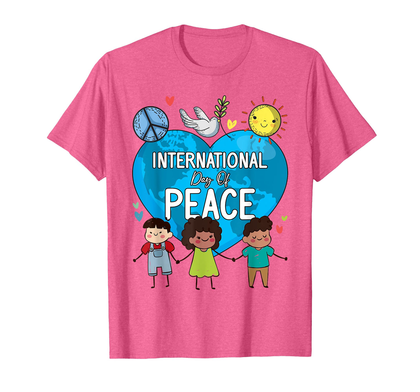 Peace Bird International Day Of Peace September 21st Kids T-Shirt