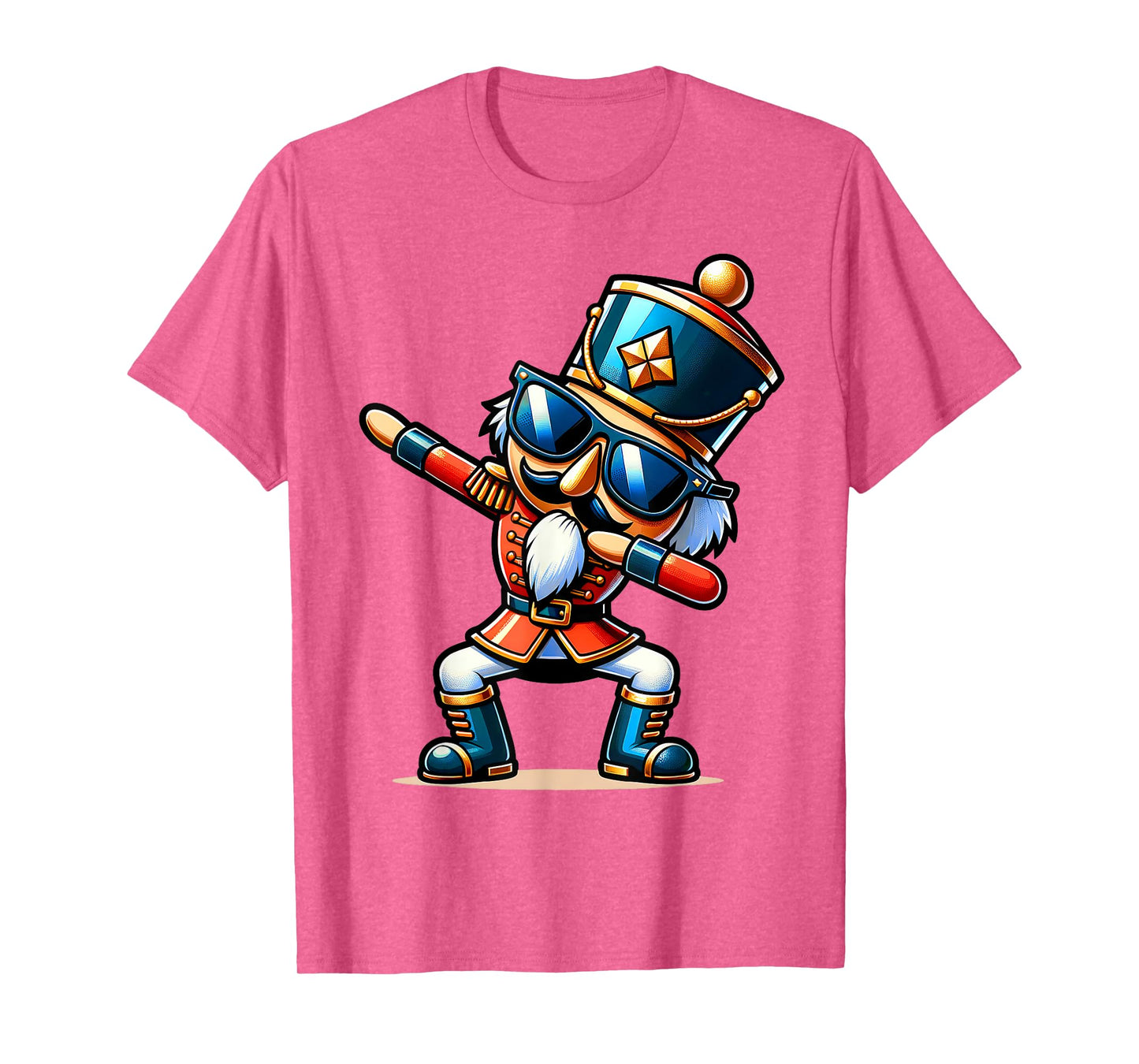 Christmas Nutcracker Dabbing Boys Santa Xmas Funny T-Shirt