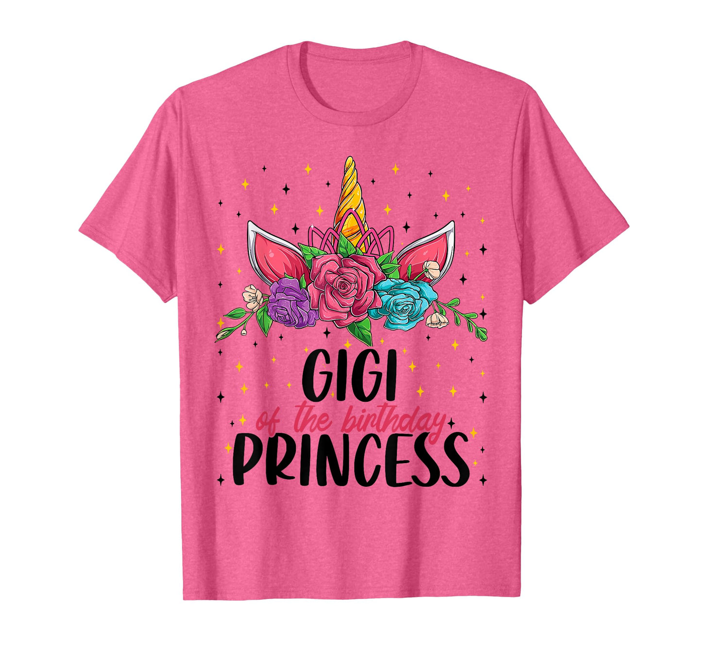 Gigi of the Birthday Girl Unicorn Bday Girl Party T-Shirt