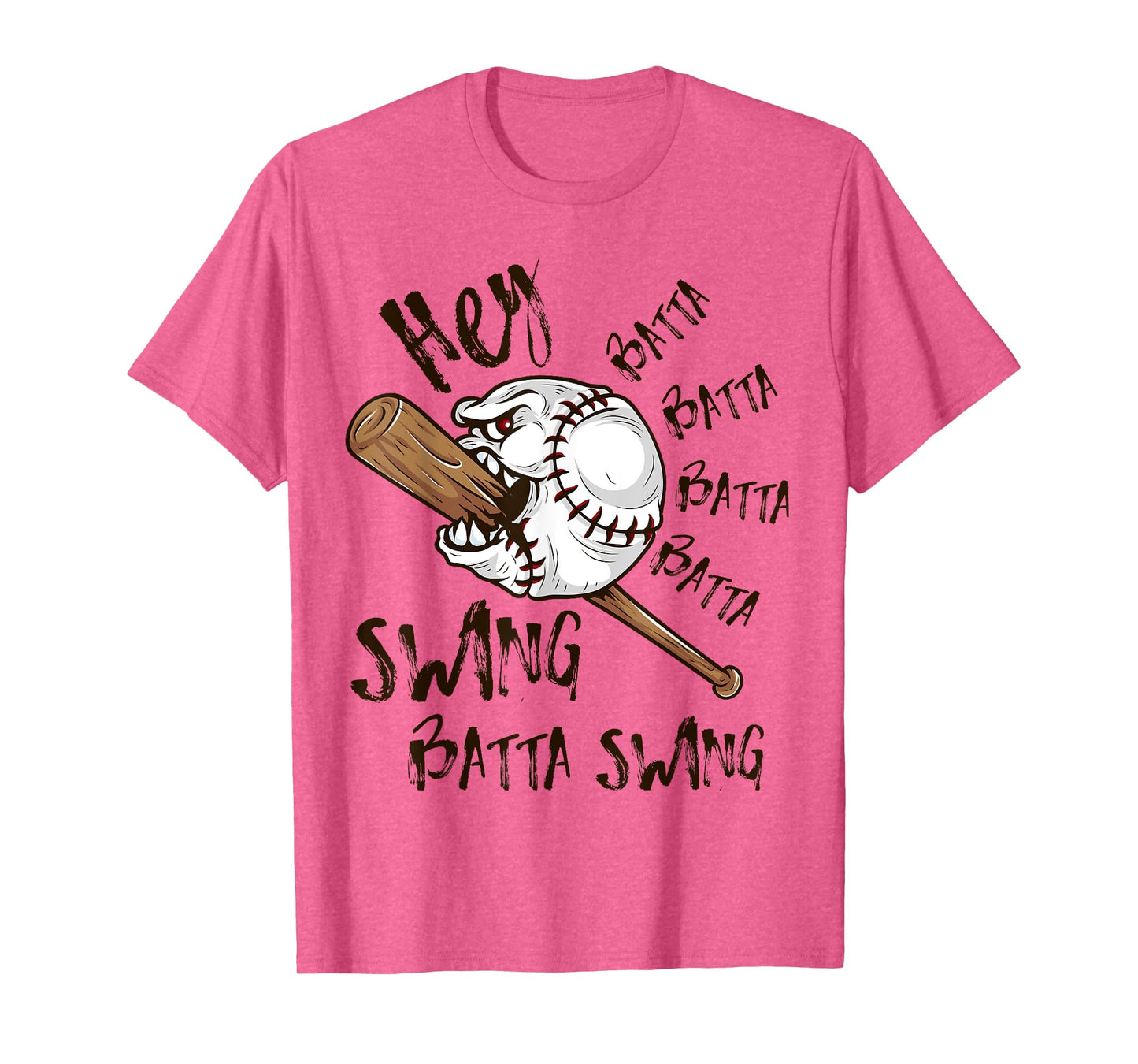 Hey Batter Batter Swing Funny Baseball Pitcher Support Shirt T-Shirt