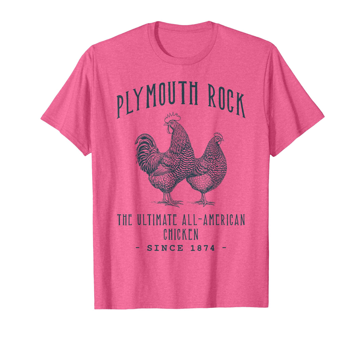 PLYMOUTH ROCK CHICKEN VINTAGE POULTRY T-Shirt