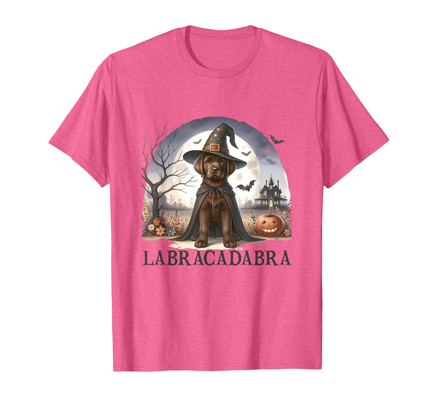 Cute Labrador Dog Magician Labracadabra Men Women Kids T-Shirt