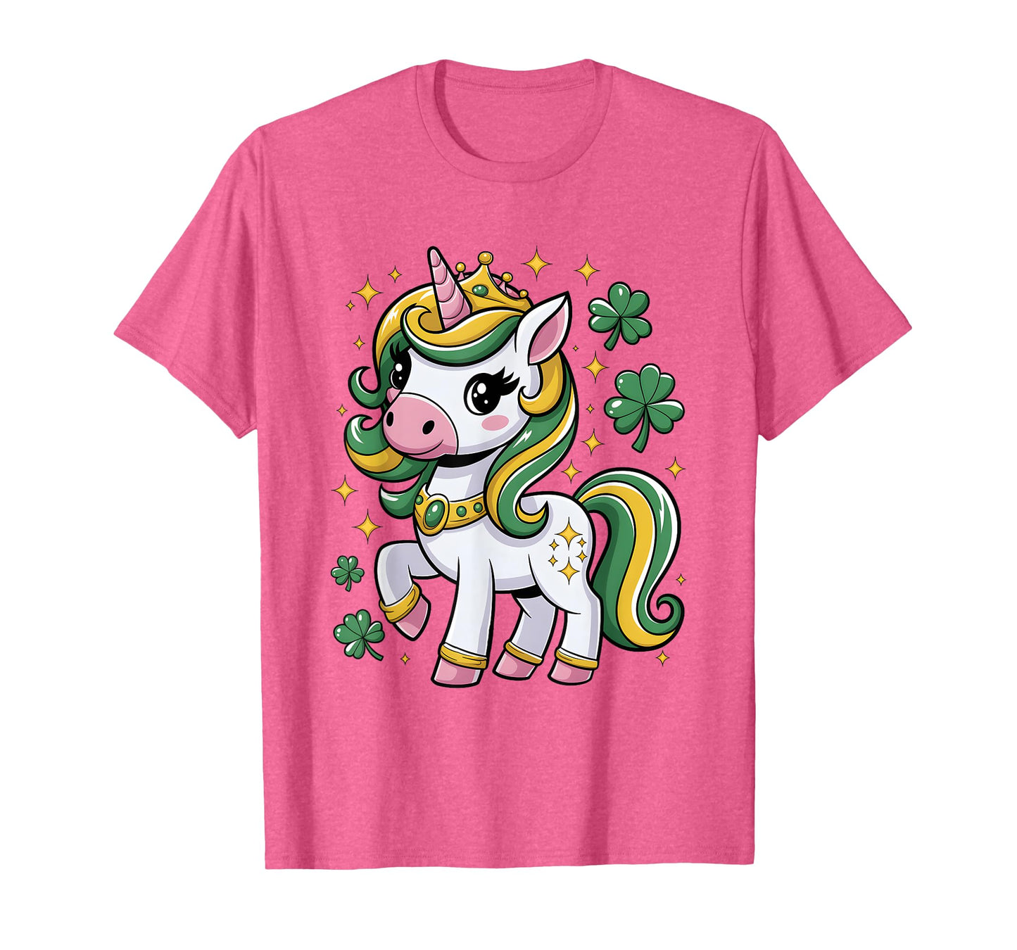 St Patricks Day Girls Kids Toddler Irish Unicorn Lepricorn T-Shirt
