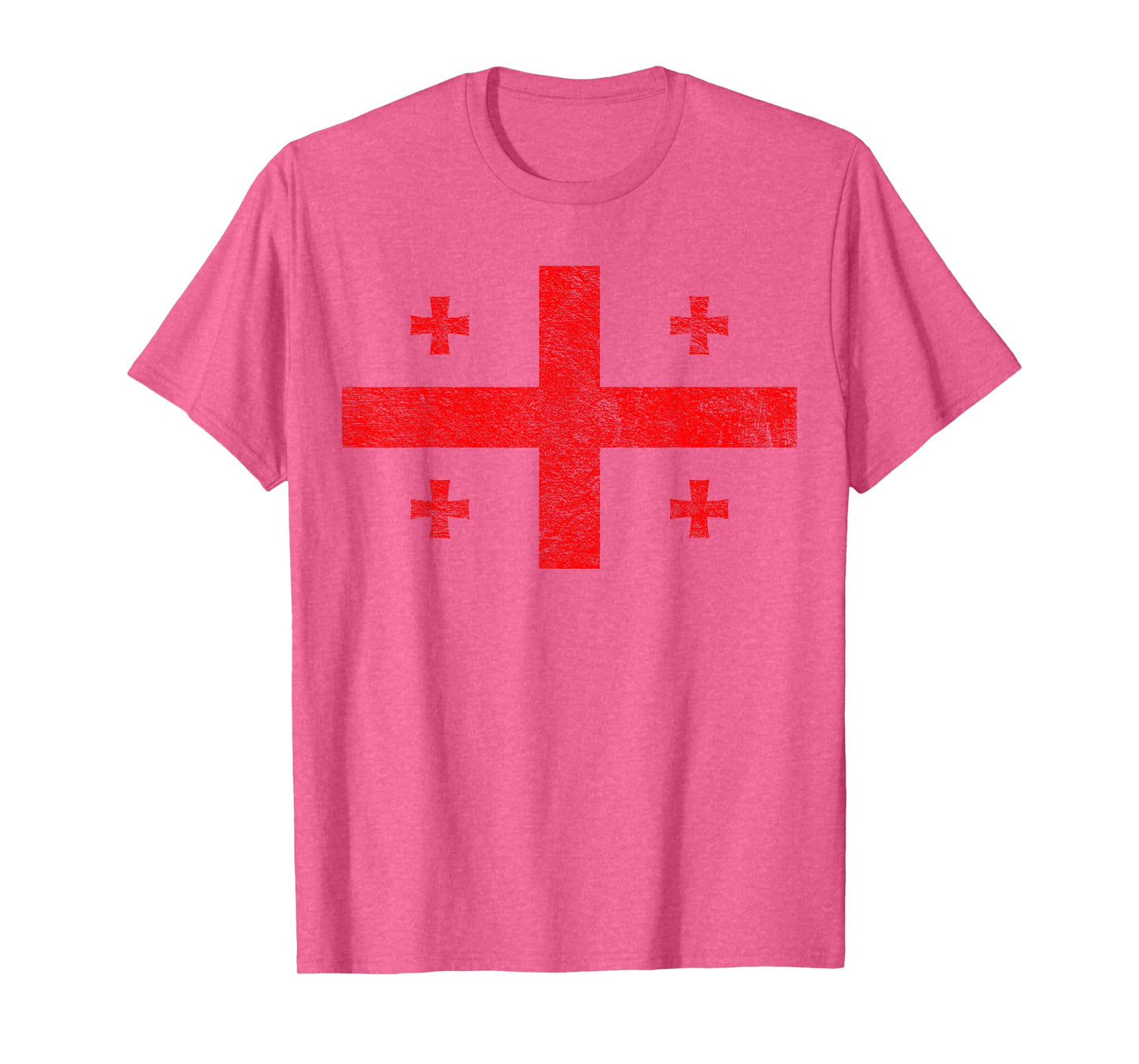 GEORGIA NATIONAL FLAG COUNTRY TBILISI COAT OF ARMS T-Shirt