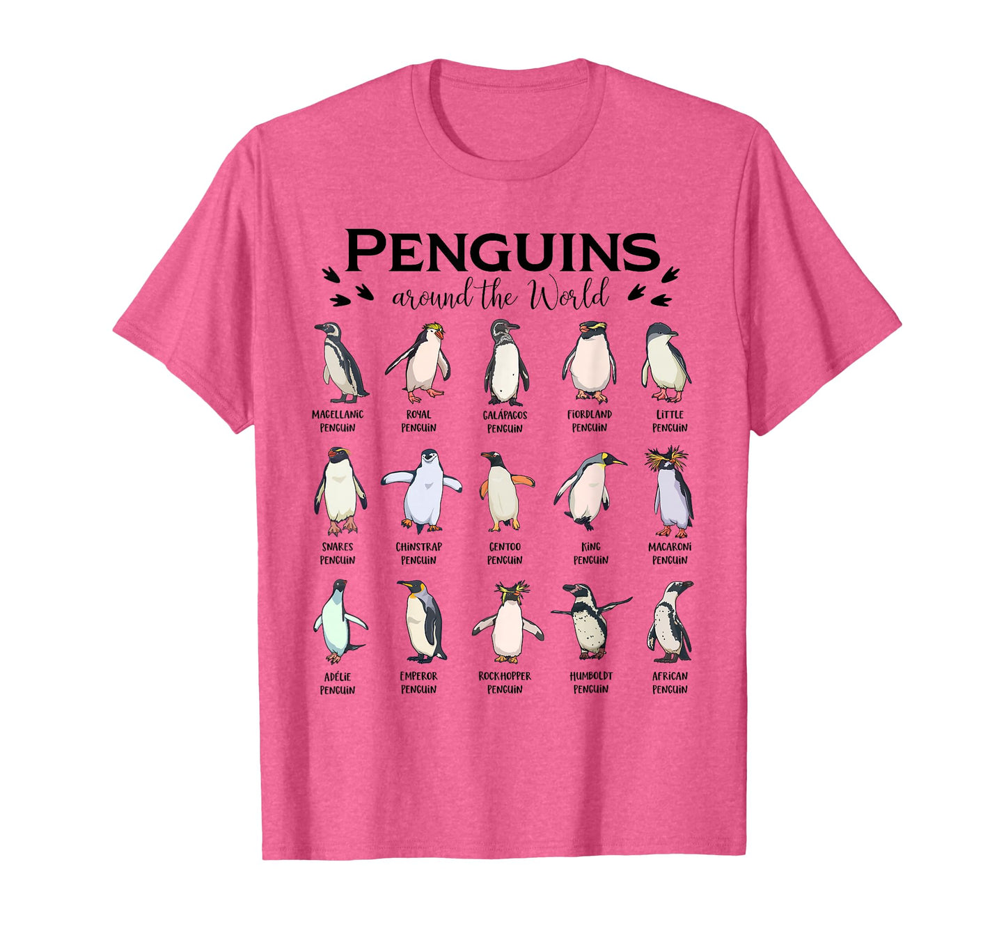 Penguin - Types of penguins T-Shirt