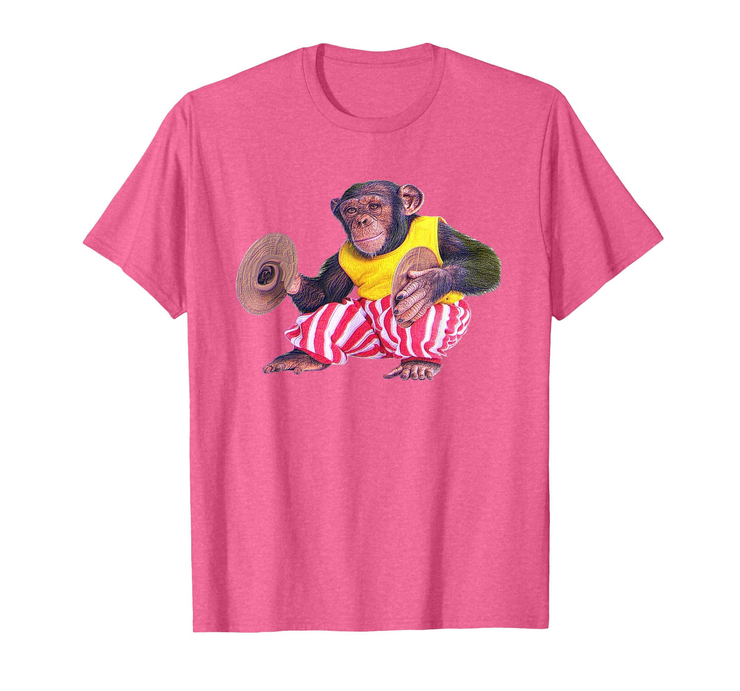 Cymbal Chimp Toy, Jolly Monkey With Cymbals Vintage Retro T-Shirt