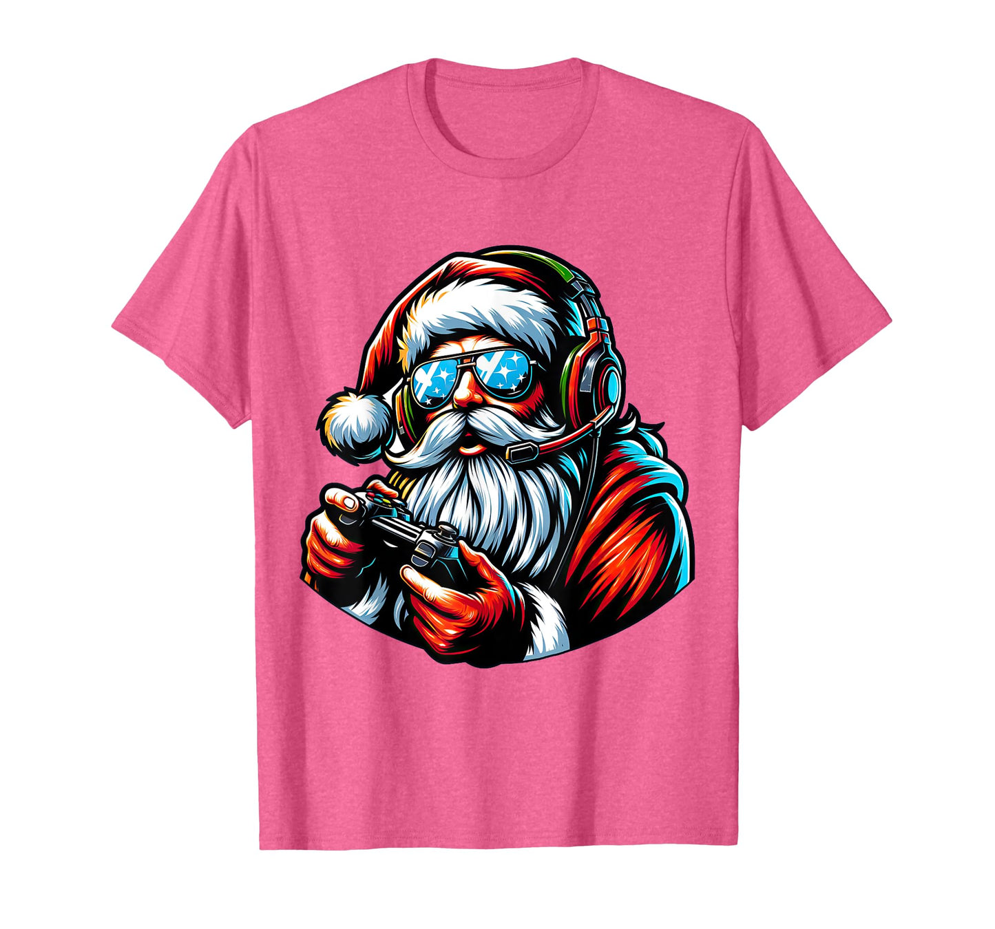 Christmas Gamer Boys Video Game Santa Xmas T-Shirt