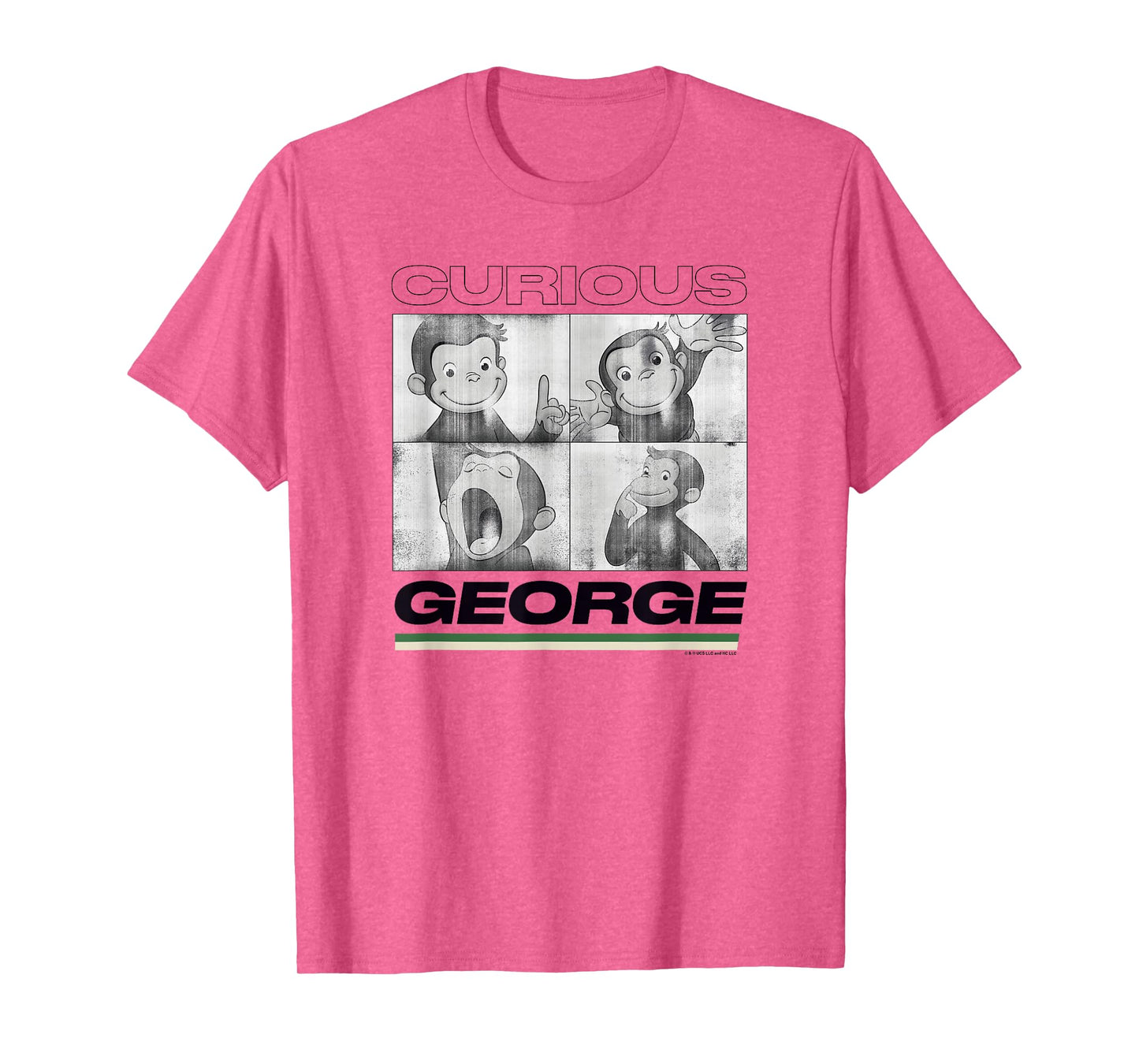 Curious George Vintage George Photo Box Up T-Shirt