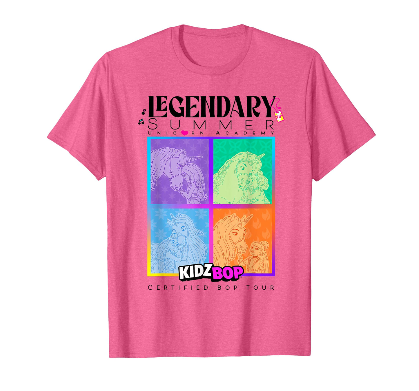 KIDZ BOP x Unicorn Academy Legendary Summer Tour T-Shirt