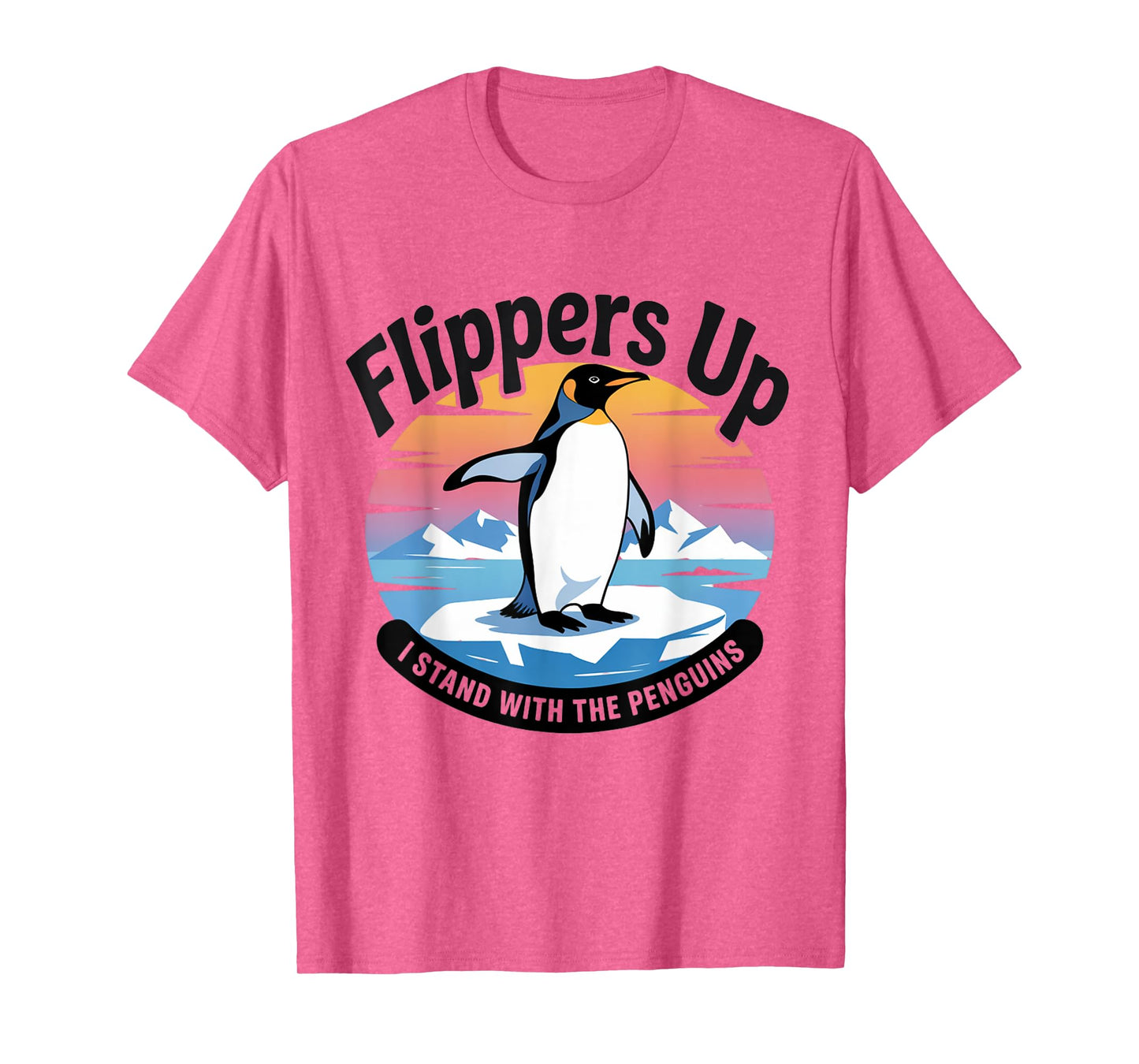 Funny Resist Penguins Protest Against Tariffs T-Shirt