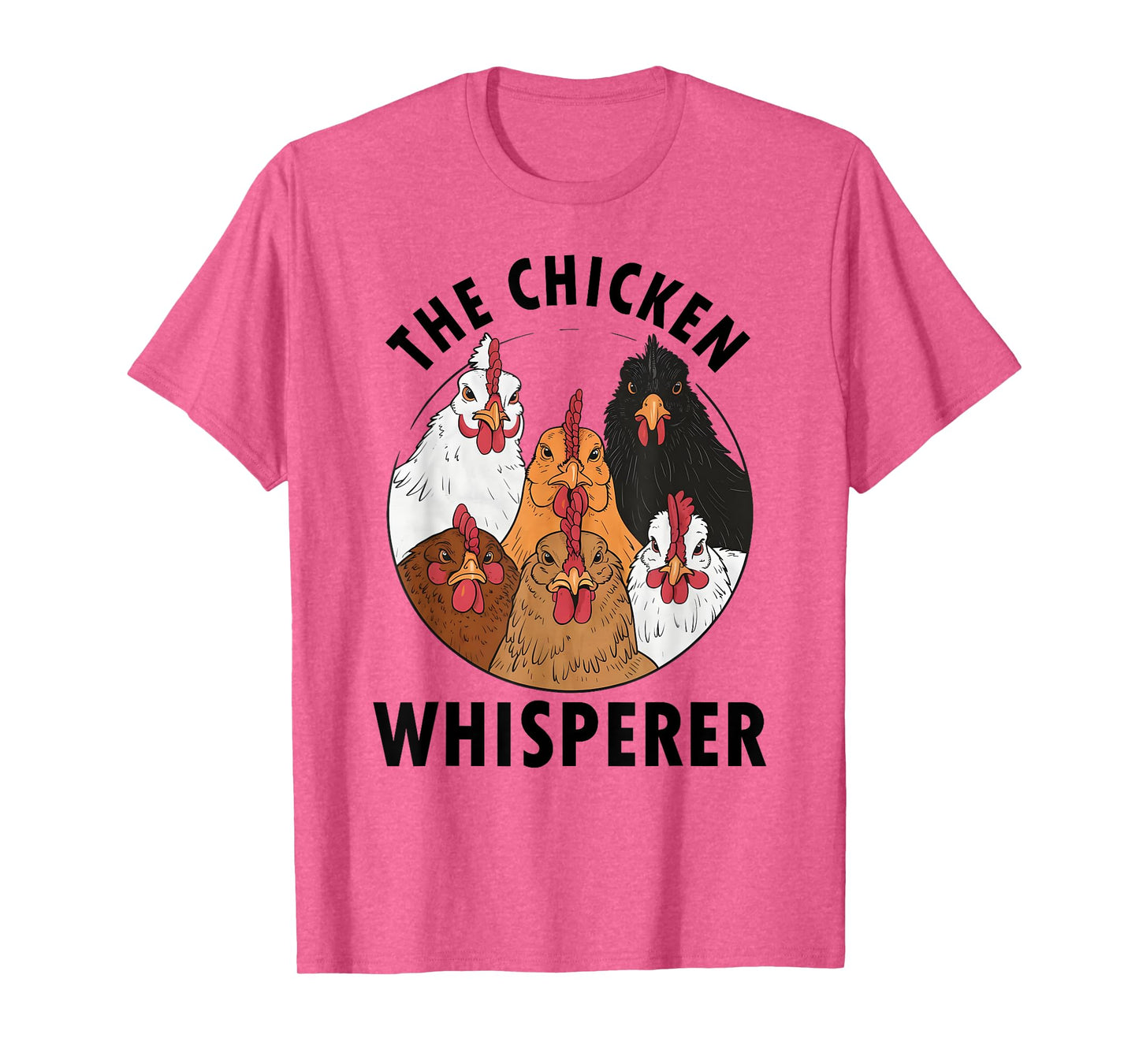 The Chicken Whisperer Funny Chicken Farming Retro T-Shirt
