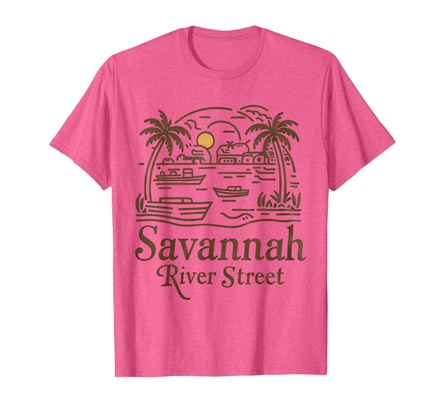 Savannah River Street Georgia Souvenir T-Shirt