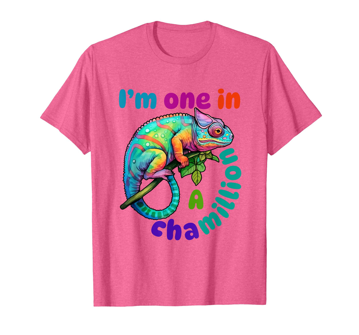 Chameleon Cute Lizard Saying Pun Kids Boys Toddlers T-Shirt
