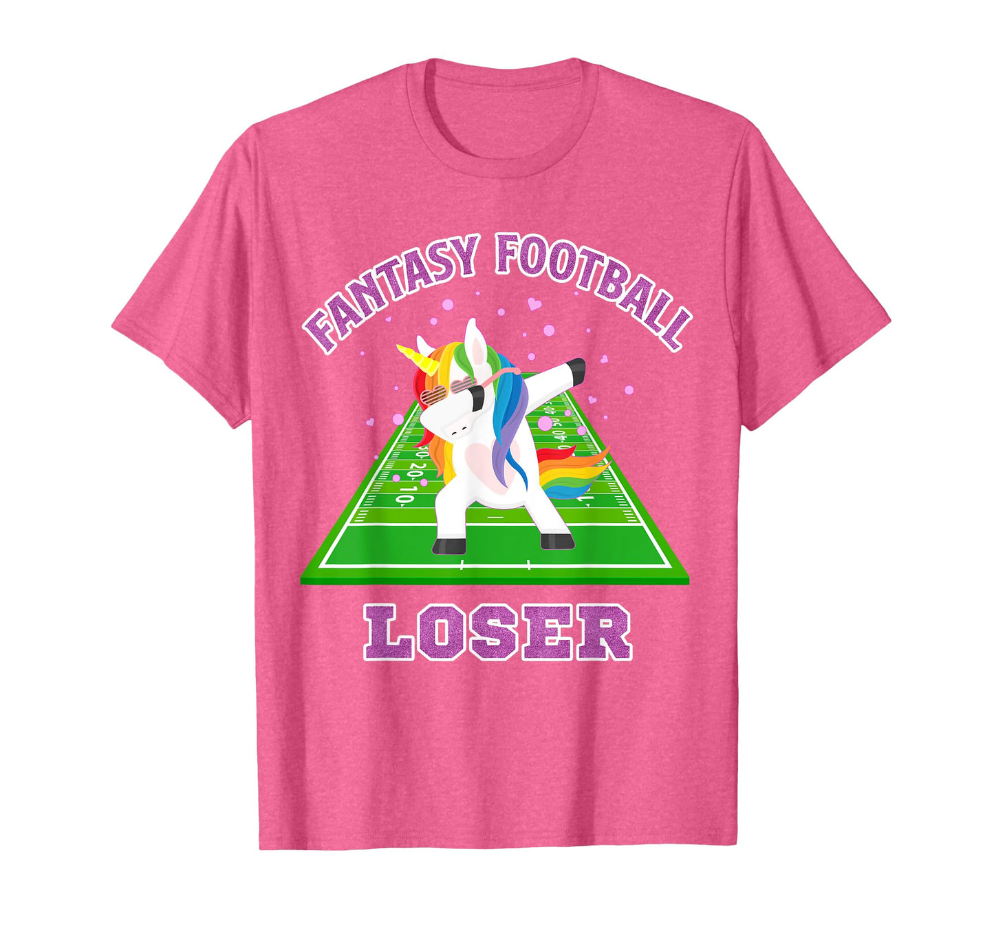Fantasy Football Loser Tshirt 2019 Unicorn Dab Football Gift T-Shirt