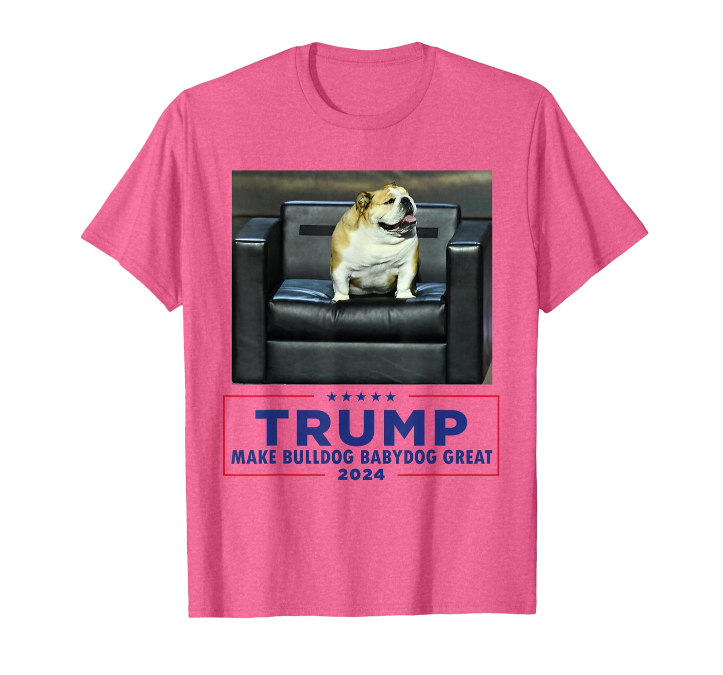 Bulldog Babydog West Virginia Jim Make Dog Great Funny T-Shirt