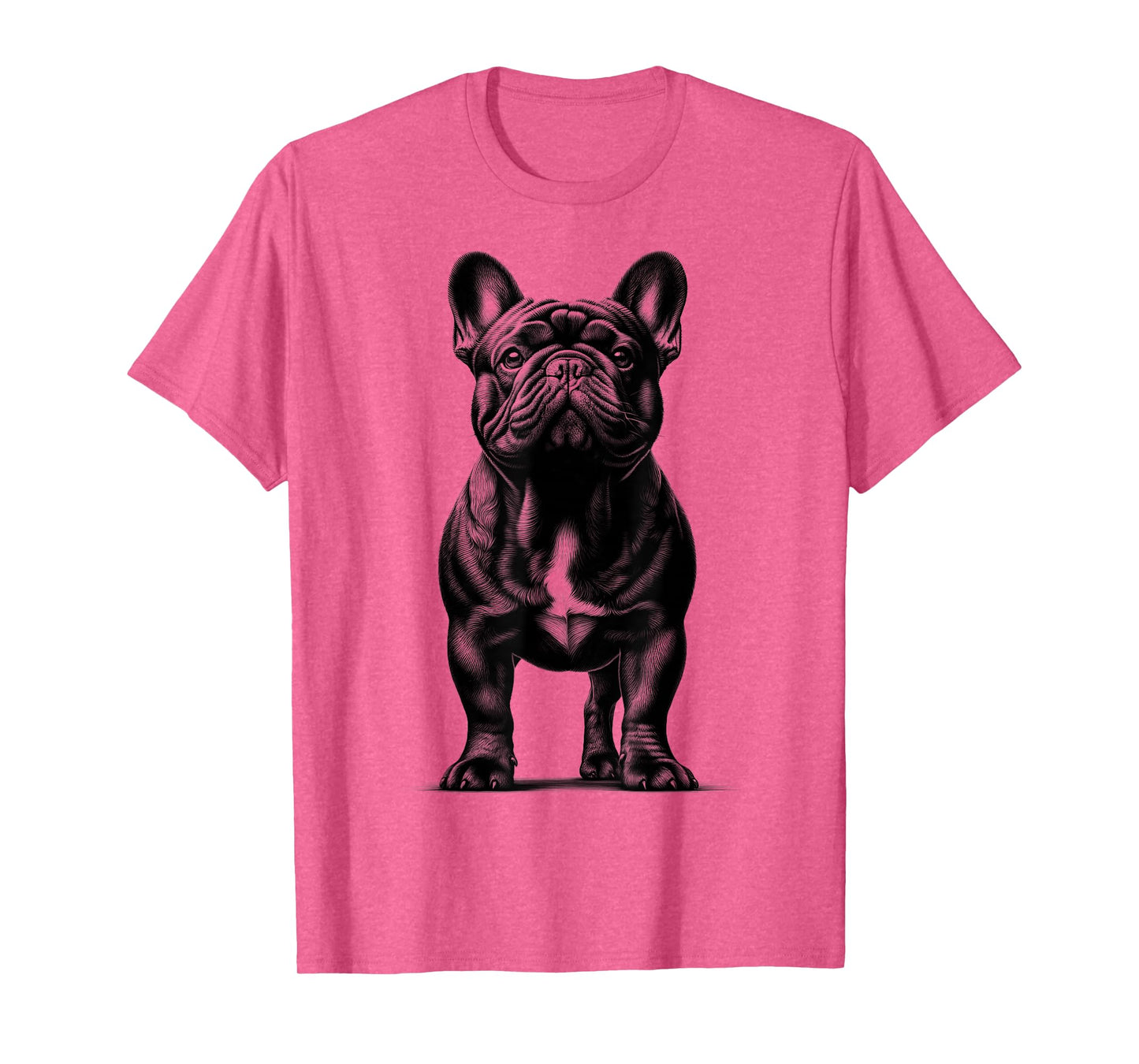Cute French Bulldog in Proud Pose T-Shirt