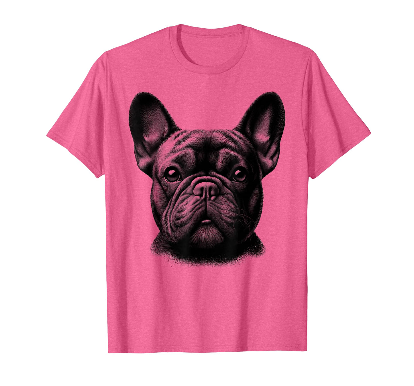Head Portrait of a Cute French Bulldog T-Shirt