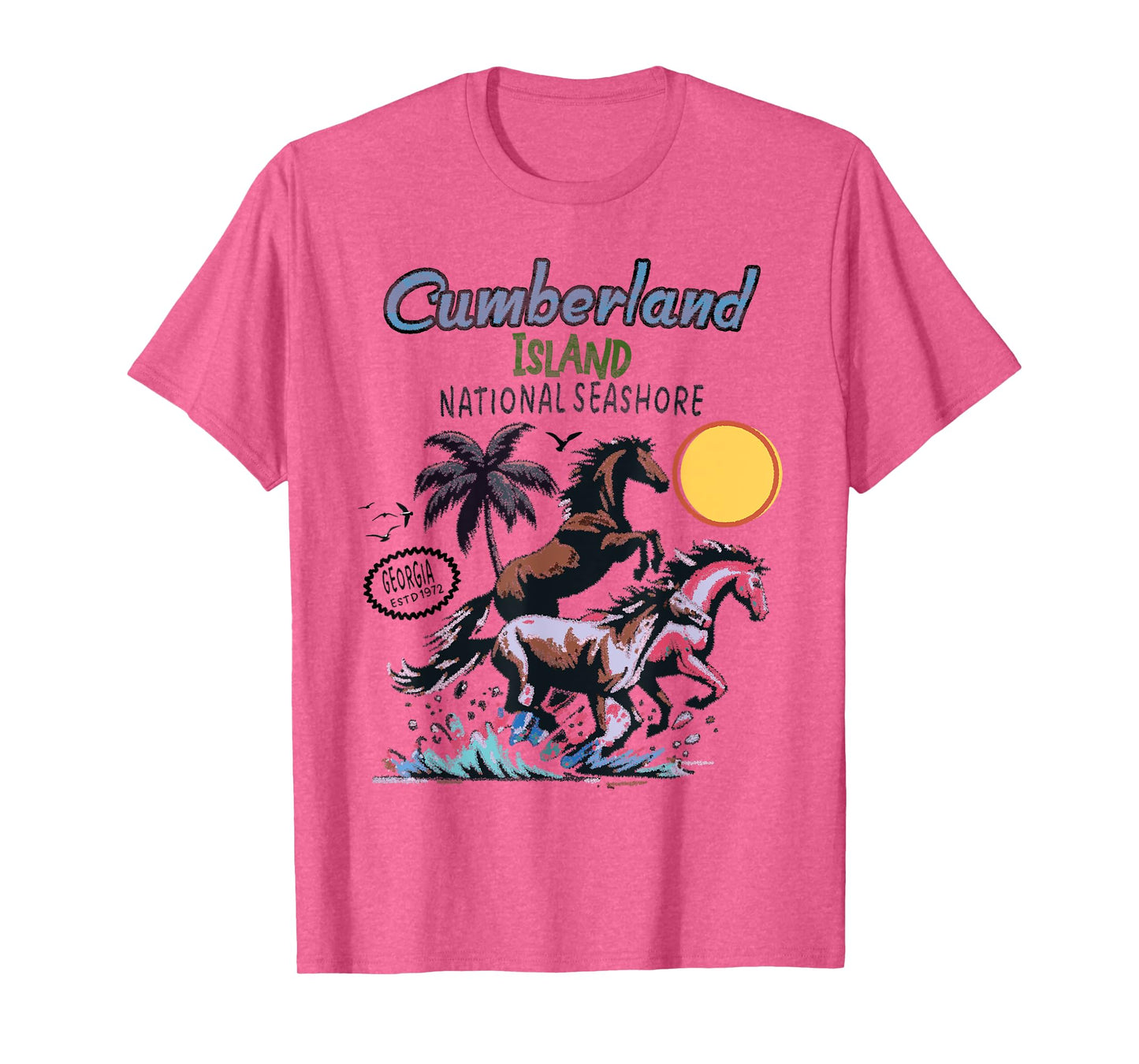 Cumberland Island National Seashore native horses T-Shirt