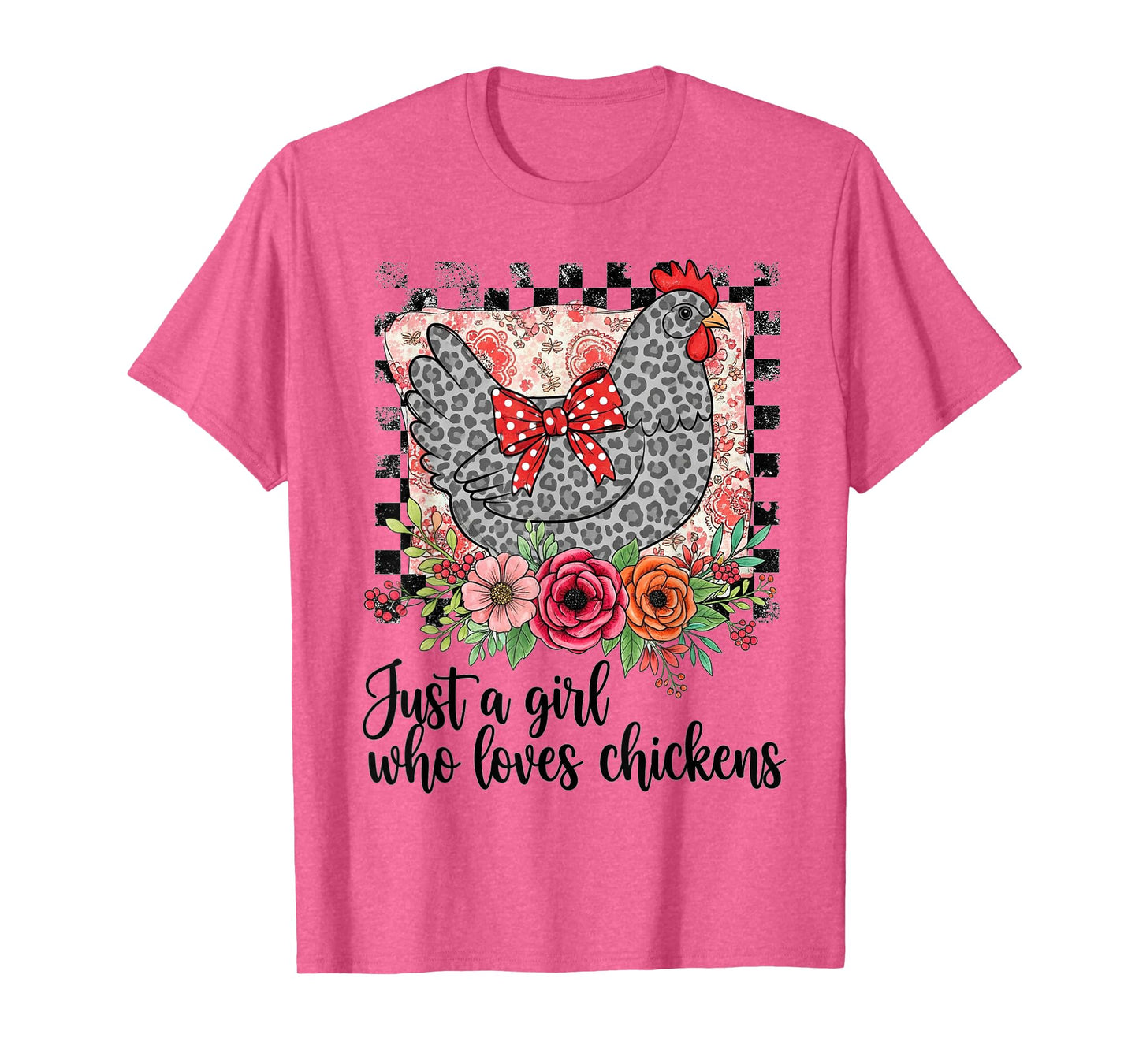 Funny Just A Girl Who Loves Chickens thanksgiving T-Shirt