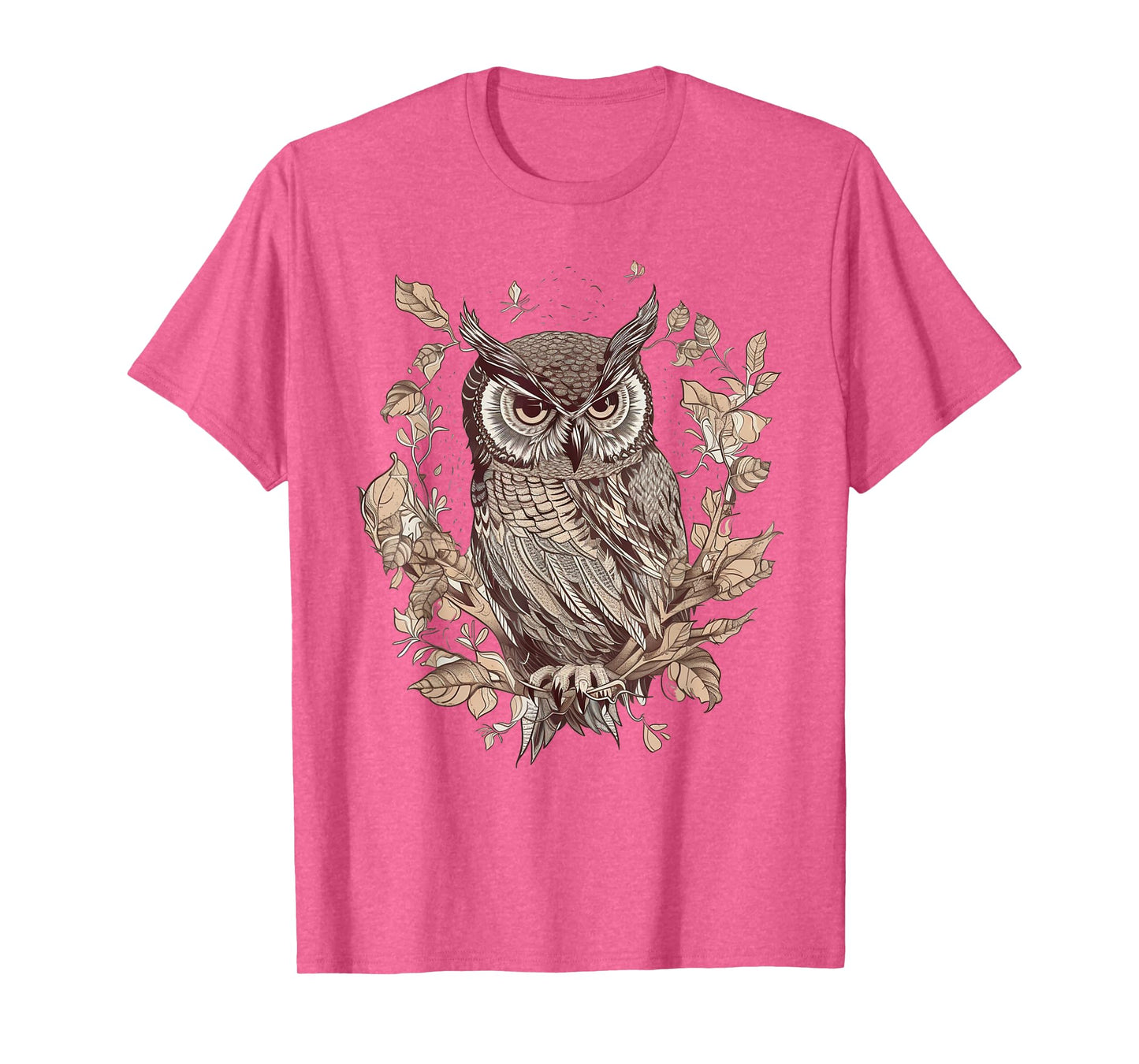 Moon Owl Birds Owl Gifts Graphic for Men Women Boys Girls T-Shirt
