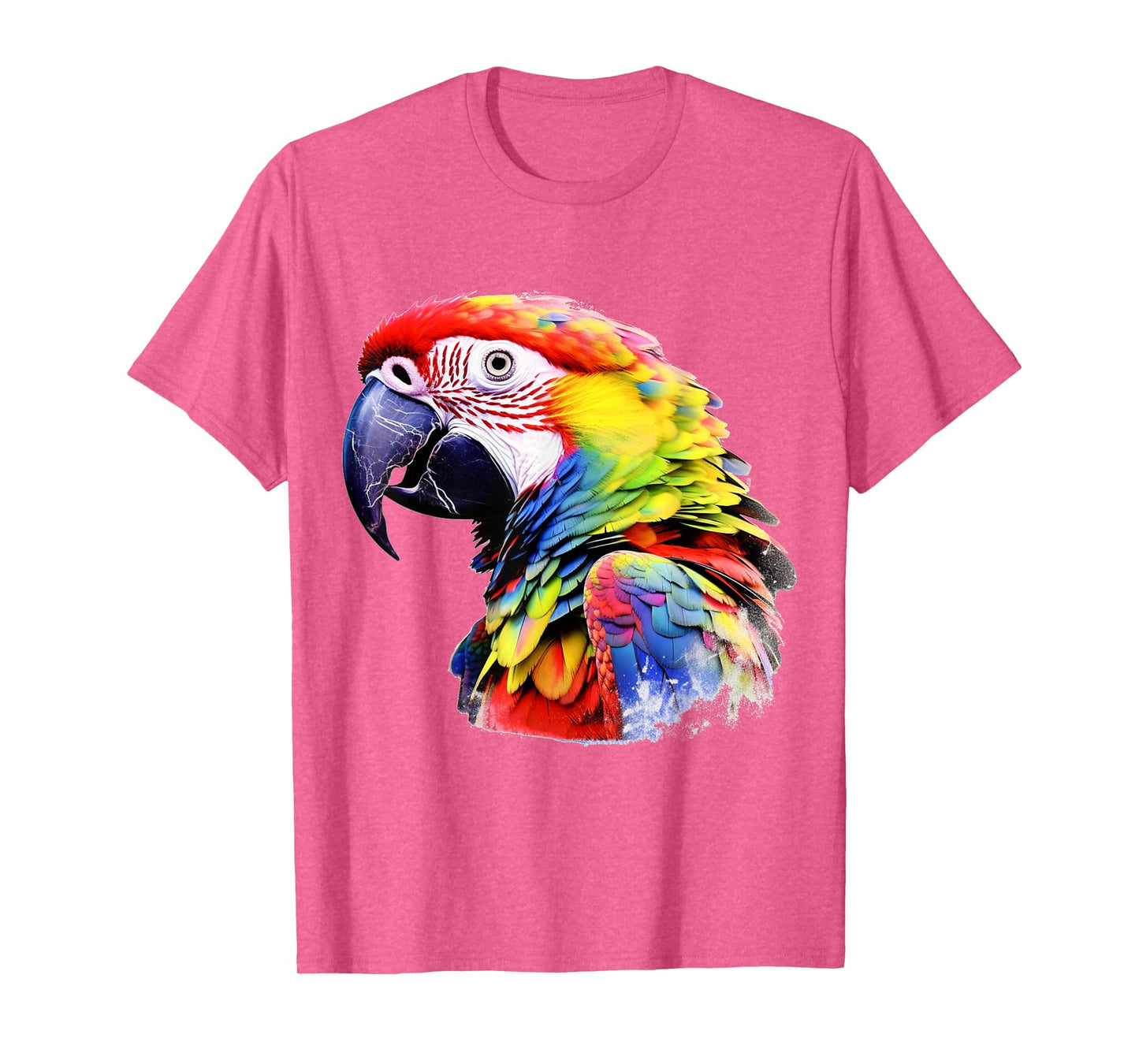 Parrot Lover Artwork | Animal Motif Parrot T-Shirt