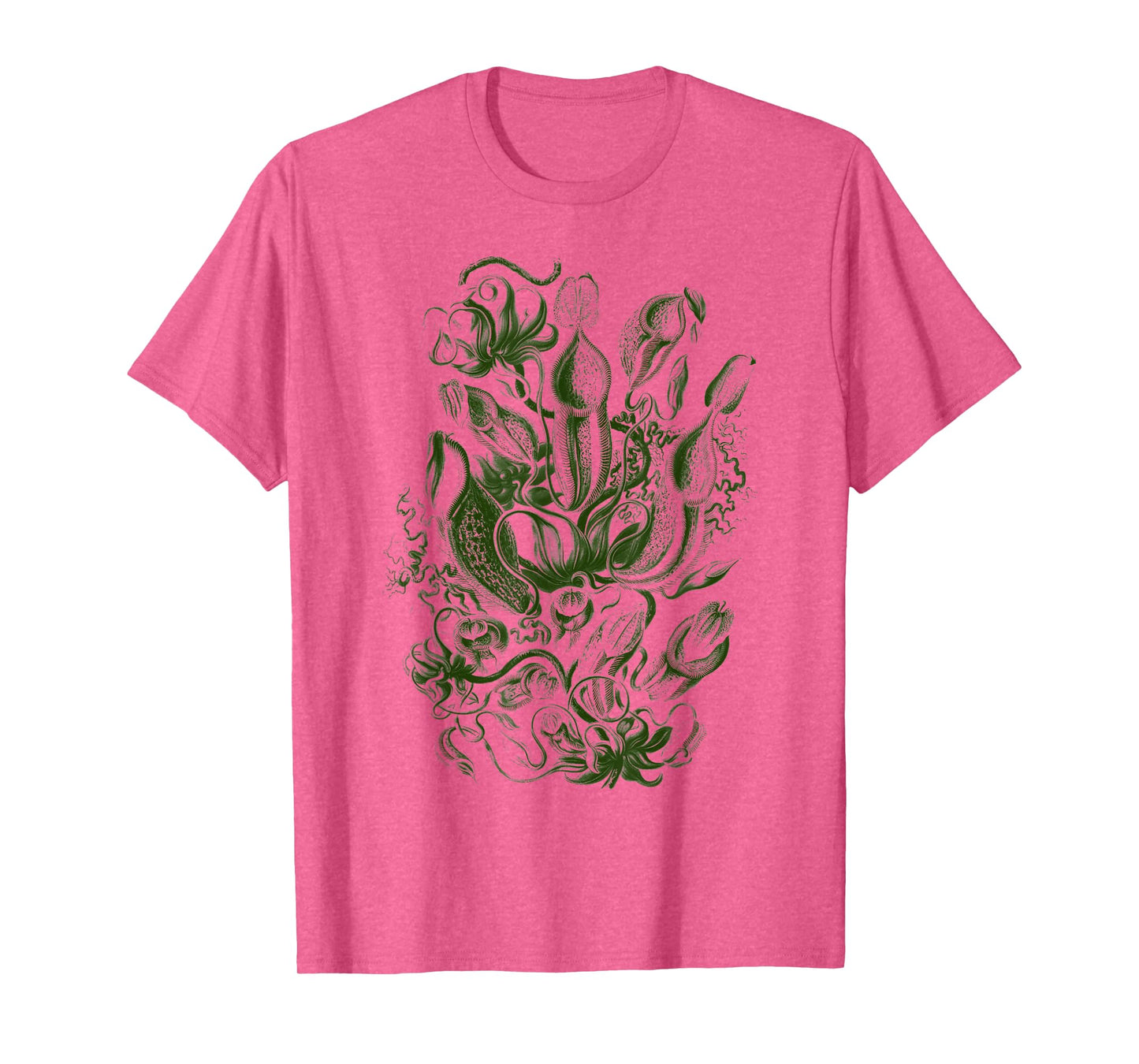 Vintage Haeckel Nepenthaceae Pitcher Plants Tee T-shirt