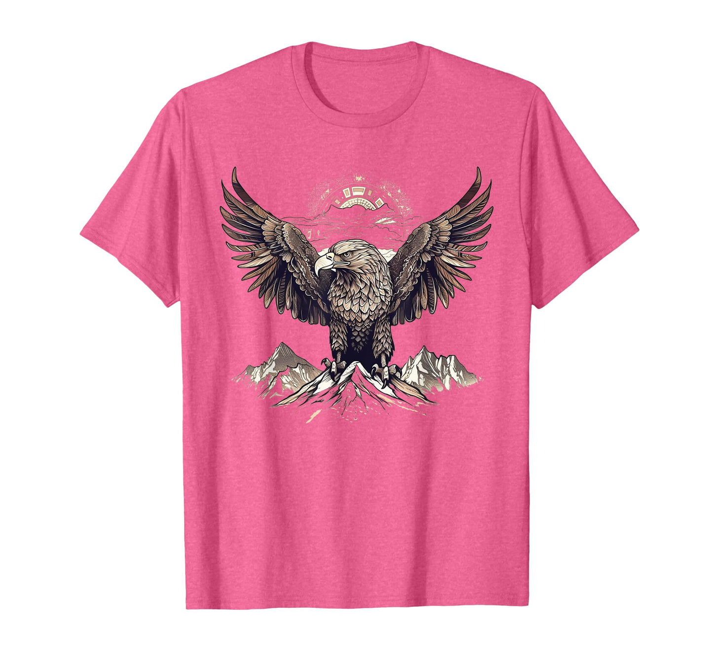 Eagle Artwork | Animal Bird Motif Eagle T-Shirt