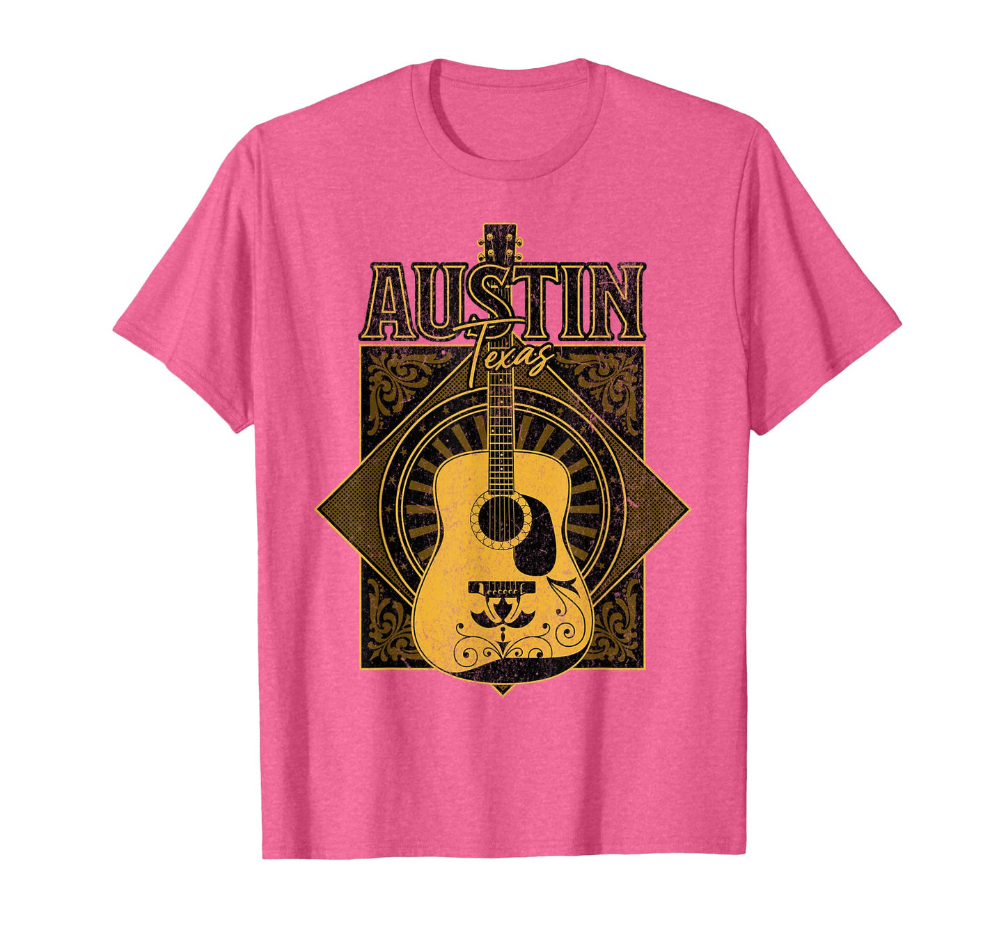 Austin Texas Travel Vintage T-Shirt