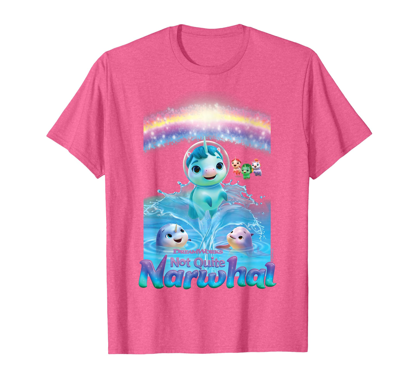DreamWorks Not Quite Narwhal Jumping T-Shirt
