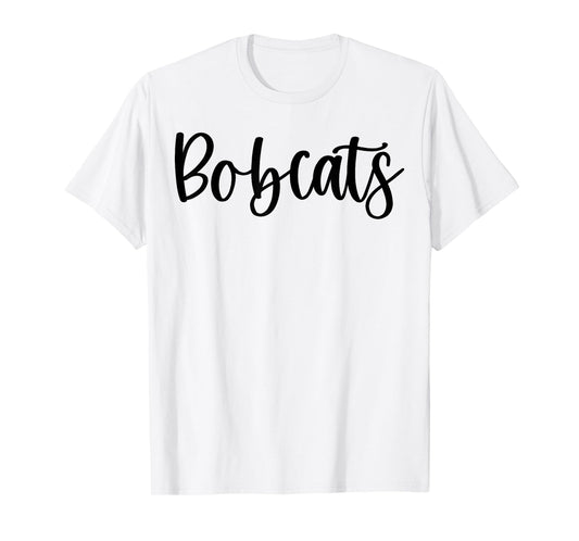 Bobcats School Spirit Team Mascot Game Night T-Shirt