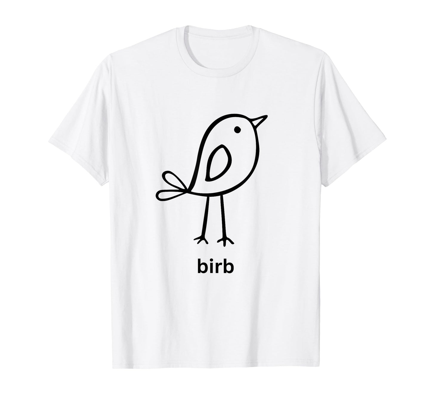 Funny Birb Shirt Cute Doggo Lingo Birb Meme Bird T-Shirt