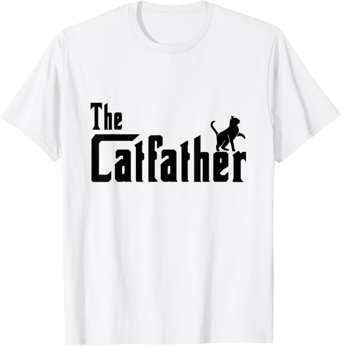 The Cat Dad - Father of a sweet little cat - The Catfather T-Shirt