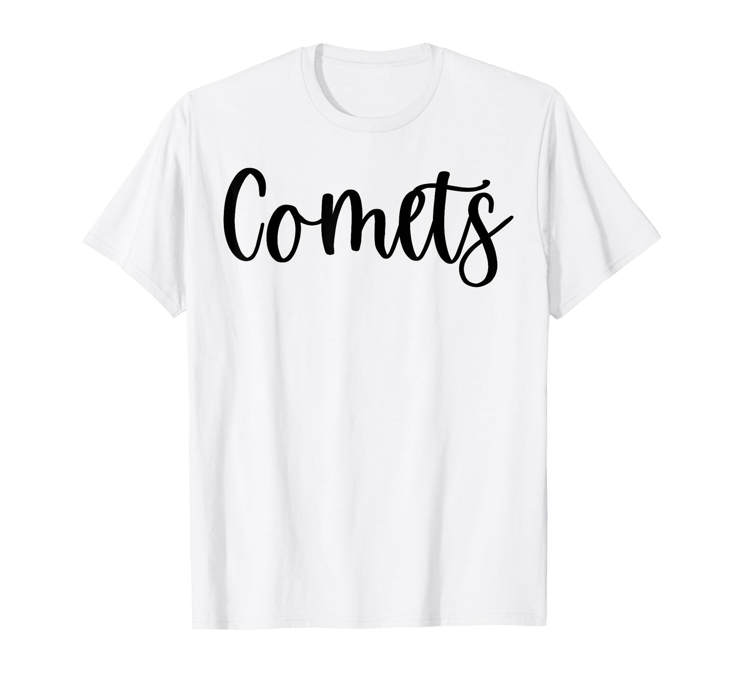 Comets School Spirit Team Mascot Game Night T-Shirt