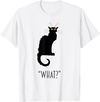Funny What Cat Chat Noir T-Shirt