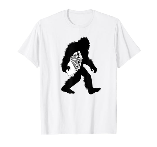 Bigfoot Gambling Poker Sasquatch Gambler T-Shirt