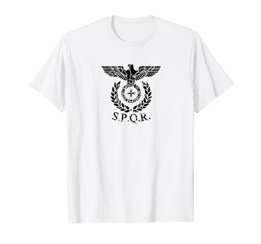 SPQR Eagle Standard Emblem of the Roman Empire T-Shirt
