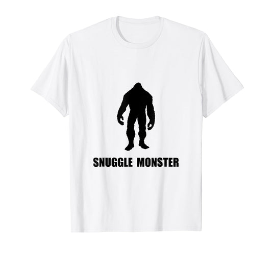 Snuggle Monster Bigfoot Funny T-Shirt T-Shirt