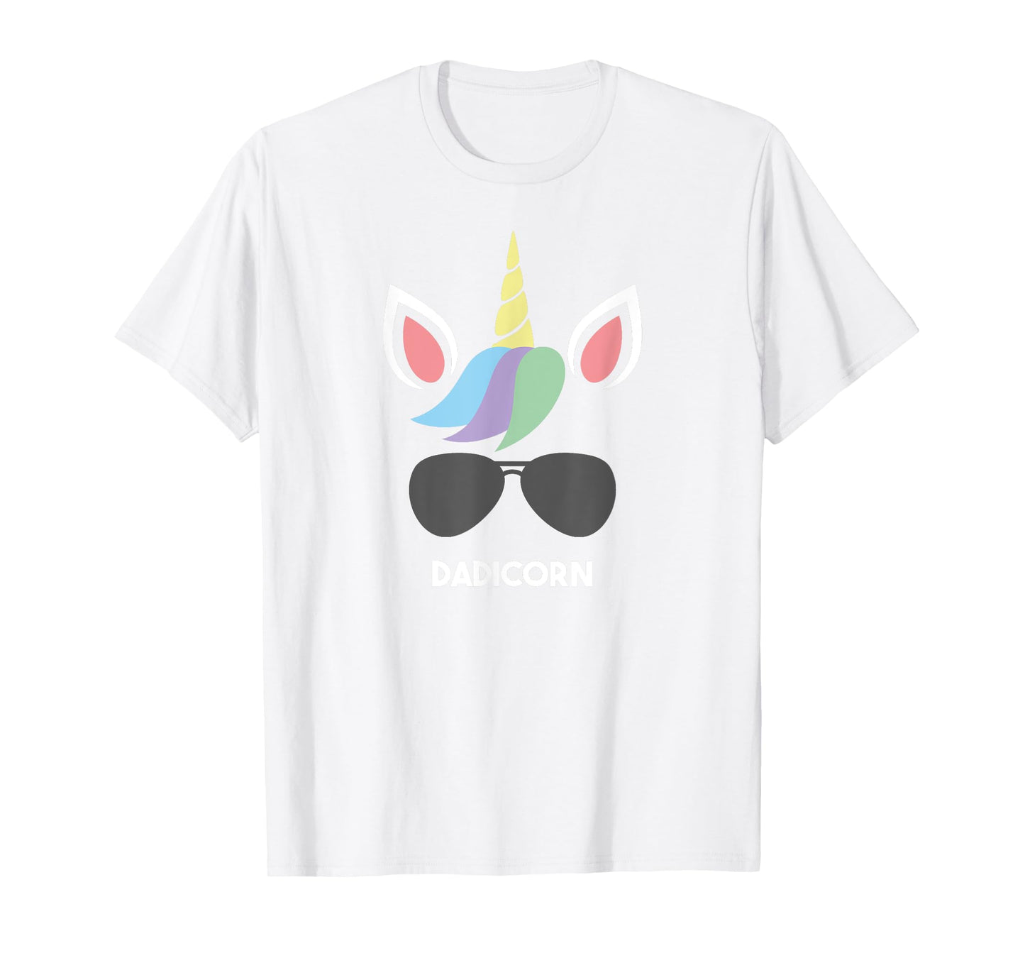 Dadicorn Shirt Funny Unicorn Best Dad Father's Day Gift T-Shirt