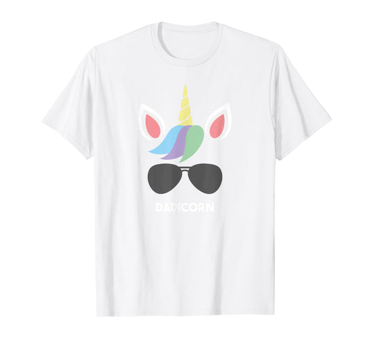 Dadicorn Shirt Funny Unicorn Best Dad Father's Day Gift T-Shirt