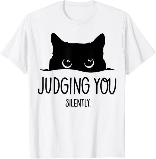 Cat Judging You Silently T-Shirt