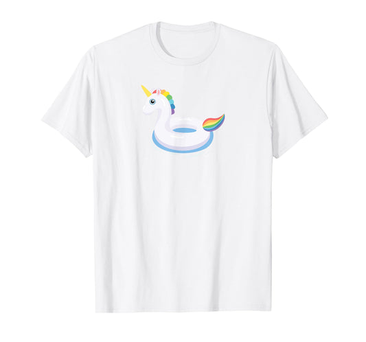 Unicorn Float Cute T-shirt T-Shirt