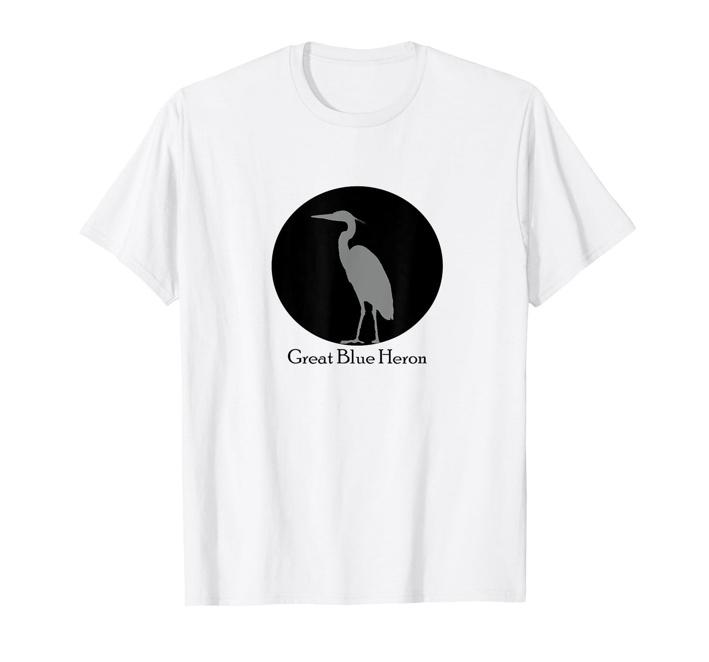 Great Blue Heron Bird shirt for birding or birdwatching T-Shirt