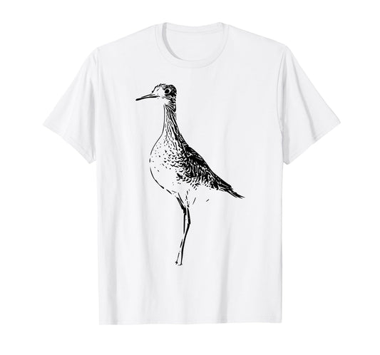 Minimalist Upland Sandpiper Tshirt T-Shirt