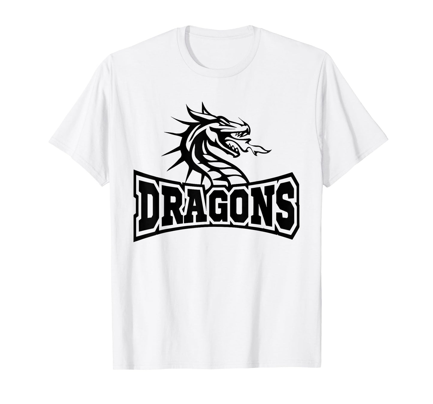 Dragon Teacher Student School Sports Fan Team Spirit T-Shirt