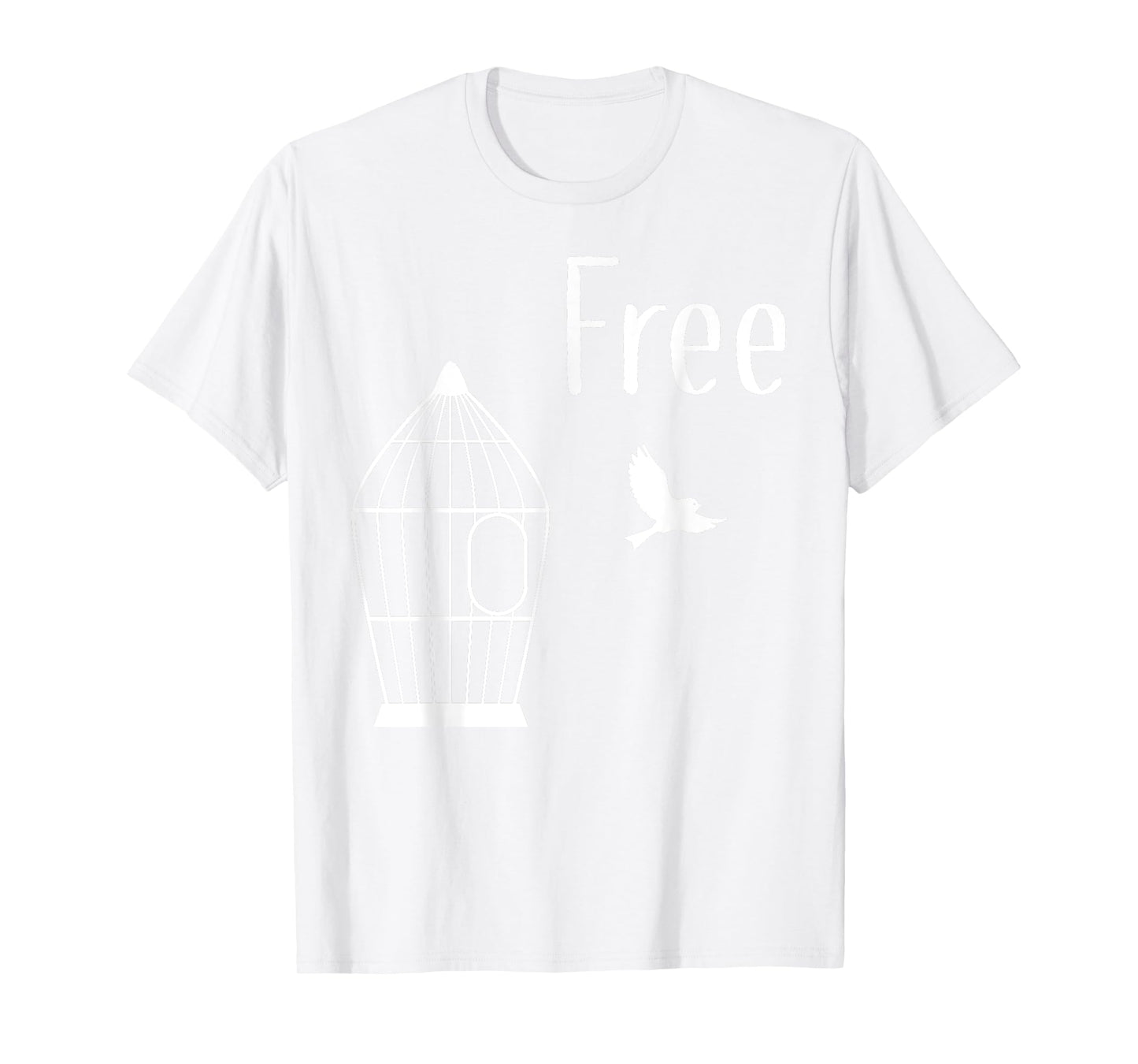 Free Indeed - Free Bird from Cage | T Shirt T-Shirt