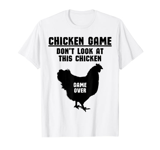 Hilarious Chicken Game Graphic - Farming Funny Chicken T-Shirt