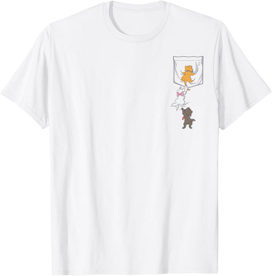 Disney The Aristocats Kitten Pocket T-Shirt