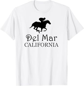 Del Mar California Horse Racing T-Shirt
