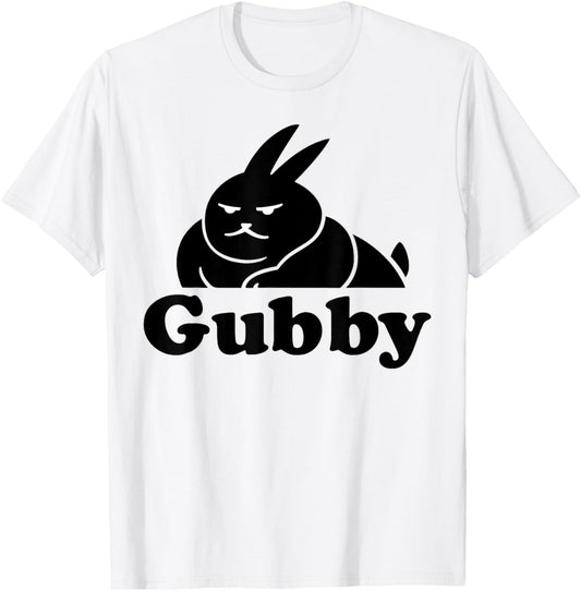 Gubby Funny Bunny Meme Angry Cute Rabbit Face T-Shirt