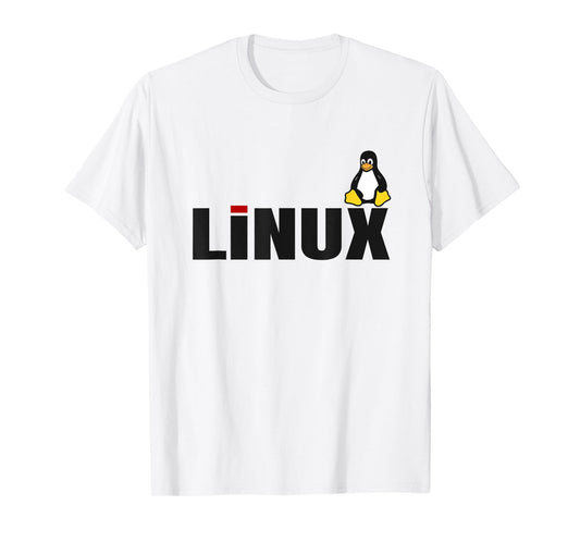 Linux Tux lover tee tagline and Penguin Logo Open Source Os T-Shirt
